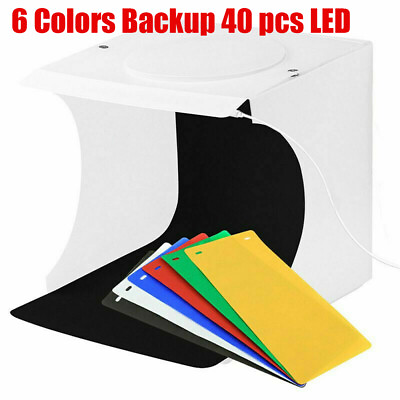 #ad Large Photo Studio Light Box Portable Folding Photography Shooting LED Tent Cube $23.99
