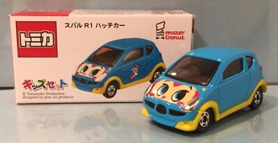 #ad Takara Tomy Tomica Mister Donut Kids set Subaru R1 Hatchika $45.00