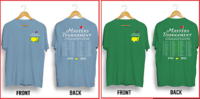 #ad 2024 Masters Tournament Golf Champion Augusta T Shirt Size S to 5XL $35.90