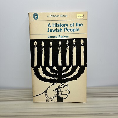 #ad A History of the Jewish People James Parkes Vintage 1964 Penguin Book PB $14.74