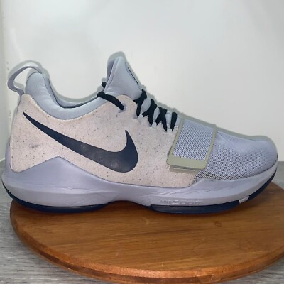 #ad Nike Paul George PG 1 Glacier Grey Basketball Shoes 878627 044 Men#x27;s Size 14 $74.99