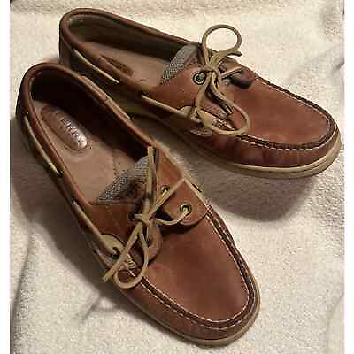 #ad Sperry Women#x27;s Top Sider slip ons boat shoes loafers Sz 8.5M $15.00