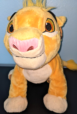 #ad Authentic Disney Store Young Simba Plush 20quot; L $15.99