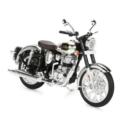 #ad For Royal Enfield Brand New Classic 350cc Scale Model CHROME BLACK $70.00