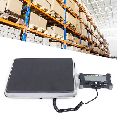 #ad NEW Shipping Scale 200kg High Accuracy Heavy Duty Postal Scale with USB Cable $45.61