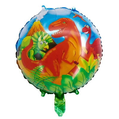 #ad Dinosaur 18quot; Foil Balloon Jurassic Party Balloons and Prehistoric Decorations $6.95
