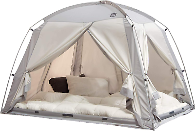 Signature 4Door Indoor Bed Tent Privacy Play Tent on Bed for Warm and Cozy $113.99