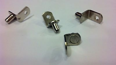 #ad 1 4quot; Nickel Plated Shelf Rest or Shelf Pins sold lots of 50 pc Brand New $6.00