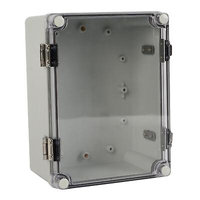 #ad ABS IP66 Clear Lid Hinge Junction Box 150 x 200 x 100mm AU $73.00