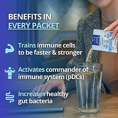 #ad 10 PACK IMMUNE ACTIVATOR NATURAL DRINK MIX FOR IMMUNE SUPPORT amp; GUT HEALTH $19.95