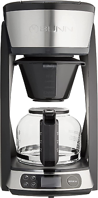 #ad BUNN Heat N Brew Programmable Coffee Maker 10 cup Stainless Steel HB $176.13