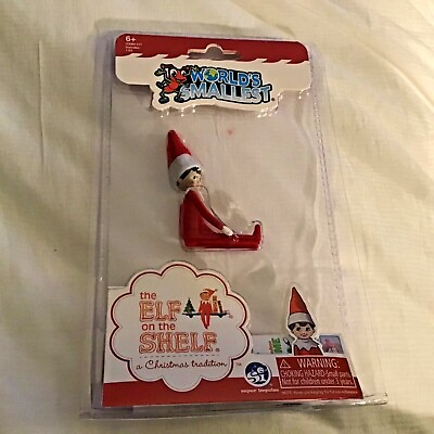 #ad The World#x27;s Smallest Elf On The Shelf New Christmas Tradition Toy Figure $15.99