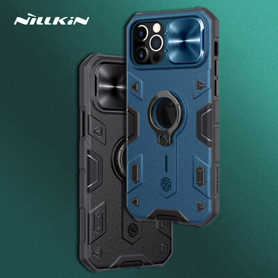 #ad NILLKIN Shockproof Slide Camera Protect Armor Case Cover For iPhone 13 Pro Max $18.99