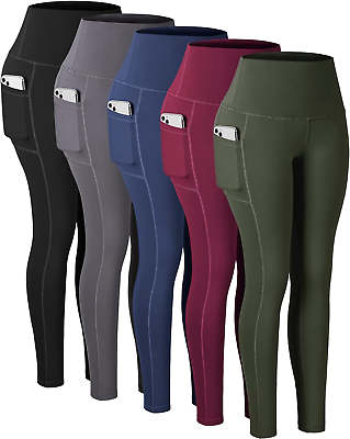 #ad Leggings with Pockets for Women High Waisted Tummy Control $61.99