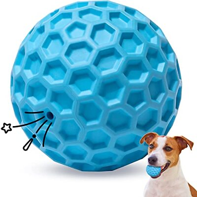#ad Nobleza Squeaky Dog Ball Durable Bouncy Floatable Dog Balls for Chewing 2.15 in $13.99