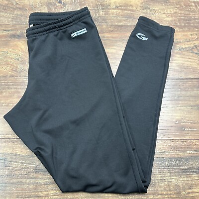 #ad Brooks Vapor Dry Womens Medium Black Tapered Leg Athletic Pants $14.99