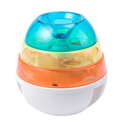 #ad Food Dog Dispenser Feeder Pet Tumbler Bowl Toy Interactive Leak Puppy Balls Cat $22.51