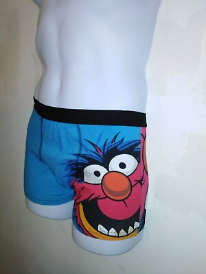 #ad Bnwt Size S Disney The Muppets Mens Animal Character Boxers GBP 10.99