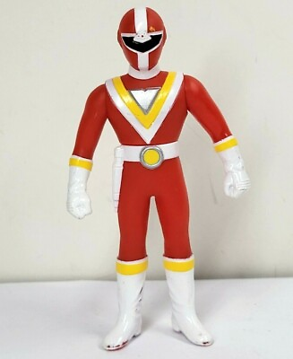 #ad Fiveman Five Red Figure Super Sentai 2001 Chikyuu Red Toy Bandai Over 4quot; US SELL $30.00