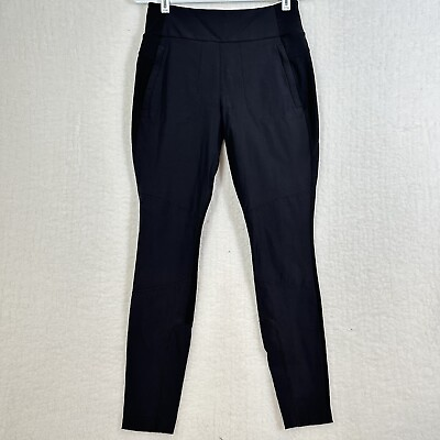 #ad ATHLETA Women’s Black Highline Hybrid Ankle Pocket Pants Style 77053 Size 8 $33.20
