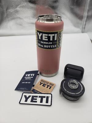 #ad YETI Rambler 36 oz Bottle Retired Color Sandstone Pink $111.50