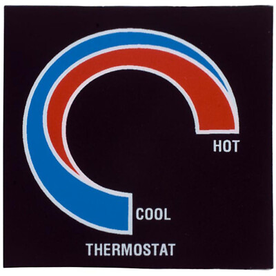 #ad New Thermostat Label Therm Products Free US Shipping $10.75