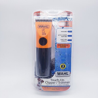 #ad Wahl Cordless Touch Up Dog Clipper and Trimmer For Paws Ears Delicate Areas $24.99