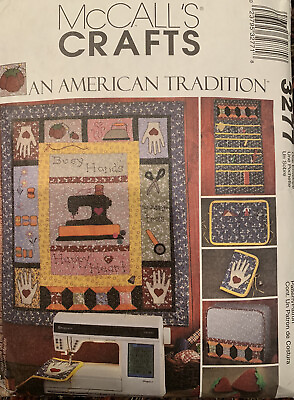 #ad McCalls Sewing Craft Pattern AN AMERICAN TRADITION 6 Projects $6.50