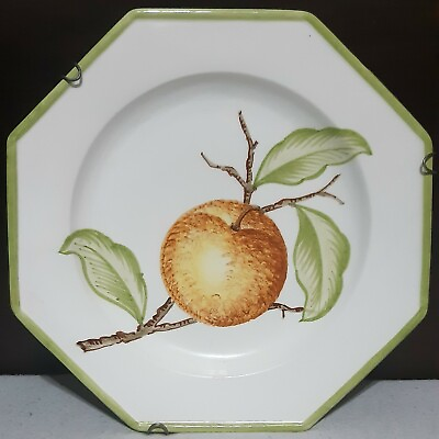 #ad HAND PAINTED Wall Dish Made in Italy Divided Ceramic Serving Collectible $19.99
