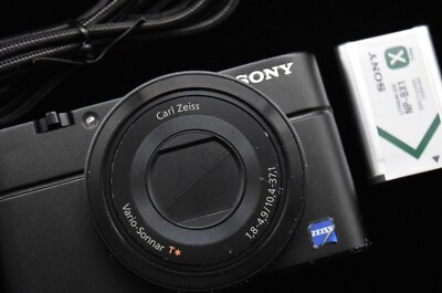 #ad Sony Cyber Shot DSC RX100 20.2MP 35 Language Compact Digital Camera【N MINT】1997 $304.00