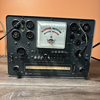 #ad vintage Knight ALLIED RADIO Tube Tester Great Condition $250.00