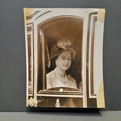 #ad Rare Original Royal Large Press Photo Princess Margaret Wedding Vintage GBP 29.69