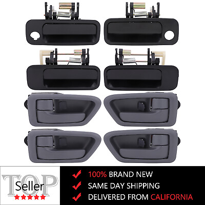 #ad 4x Inside4x Outside Front Rear Left Right for 97 01 Toyota Camry Door Handles $31.65