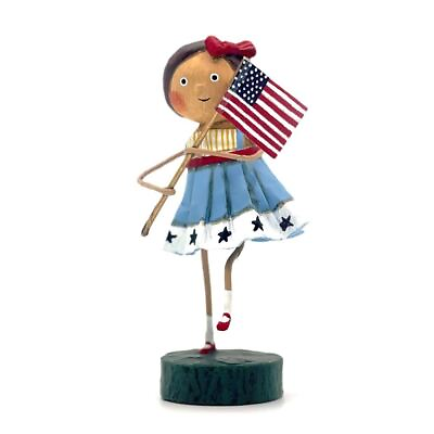 #ad Lori Mitchell Little Betsy Ross Figurine 20105 $31.94