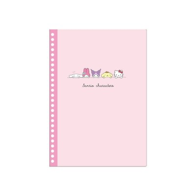 #ad Sanrio Japan Hello Kitty Kuromi My Melody Peritto Loose Leaf Notebook NEW $4.46