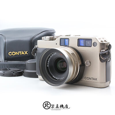 #ad Near MINT w CASE Contax G1 Green Label 35mm Film Camera 28mm f 2.8 From JAPAN $699.00