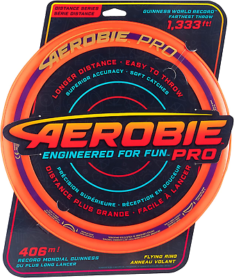 #ad Aerobie Pro Ring Outdoor Flying Disc 14 Inches Orange $15.30