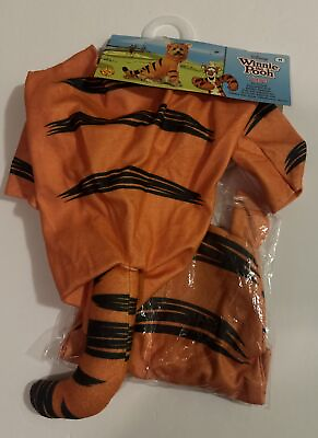 #ad Tigger Disney Winnie Pooh Classic Fancy Dress Halloween Dog Cat Pet Costume Med. $7.99