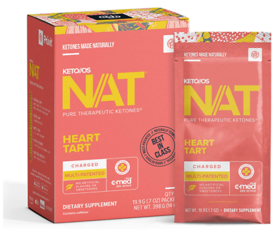 #ad Pruvit NAT KETO OS Heart Tart 20 Packets New Box Sealed 01 2025 $78.95
