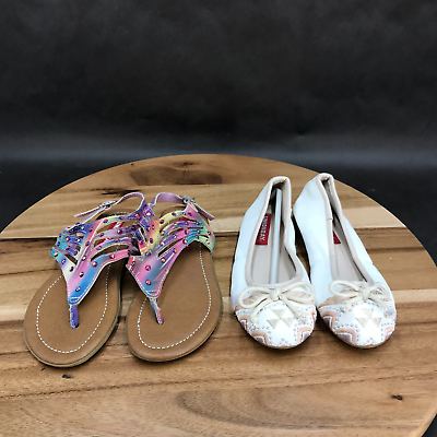 #ad UnionBay Sandals and Flats 2 Pack Little Kids Size 13 $5.39