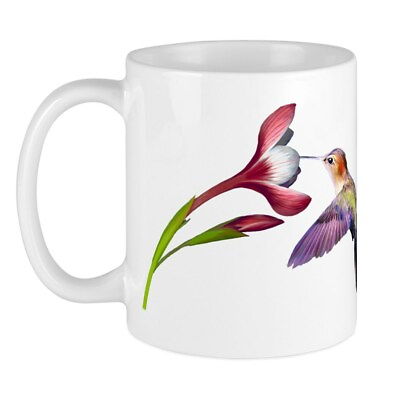 #ad CafePress Hummingbird In Flight Mug 11 oz Ceramic Mug 181017915 $17.99