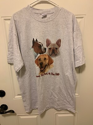 #ad Funny Graphic Dog Tees XL Novelty $10.99