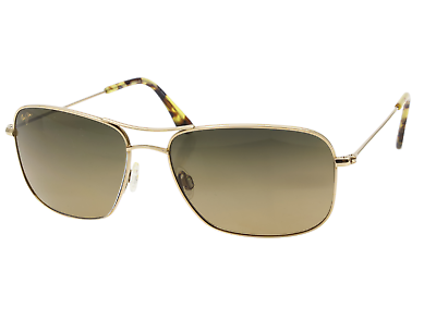 #ad Maui Jim S3825 Unisex Wiki Wiki Gold Brown Polarized Sunglasses 59 mm $286.18