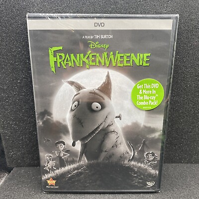 #ad Frankenweenie DVD 2012 Disney Tim Burton Brand New Sealed $3.00