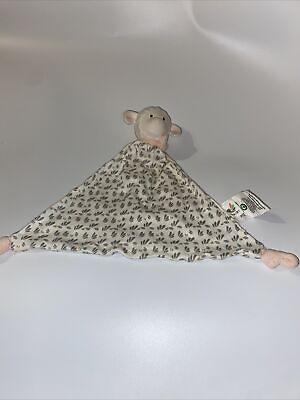 #ad TIKIRI Lucas Lamb Comforter Rubber Head Lovey Doll Teether Security Blanket $14.99
