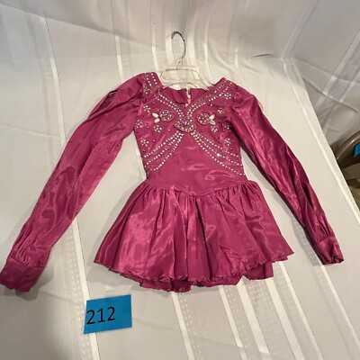 #ad Vintage girls pink dance or roller skate dress $59.00