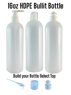 #ad Shampoo Soap Lotion 16oz bottles Pump Flip Disk Cap Self Cleaning Cap $13.29
