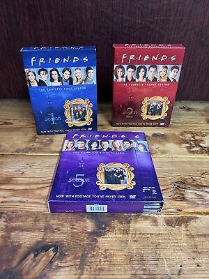 #ad Friends season 1 and 2 amp; The Complete First and Second Fifth Seasons DVD $12.50