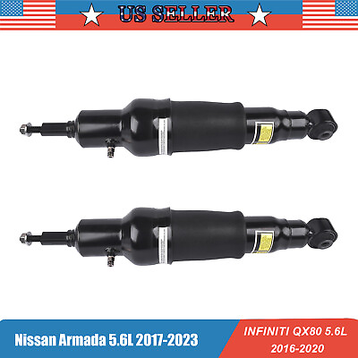 #ad 2Pcs Suspension Shock Absorbers Rear for Nissan Armada Infiniti QX56 QX80 5.6L $209.88