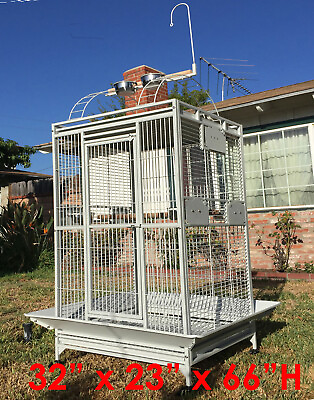#ad 32quot;Wx23quot;x66quot;H X Large Parrot Cage Stand For Macaw Cockatoo African Grey Amazon $329.45